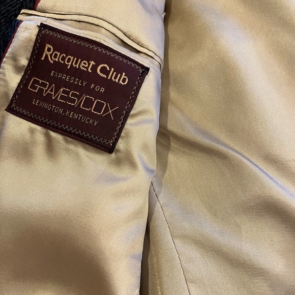 Racquet Club pure wool Max tweed blazer - Picture 6 of 11